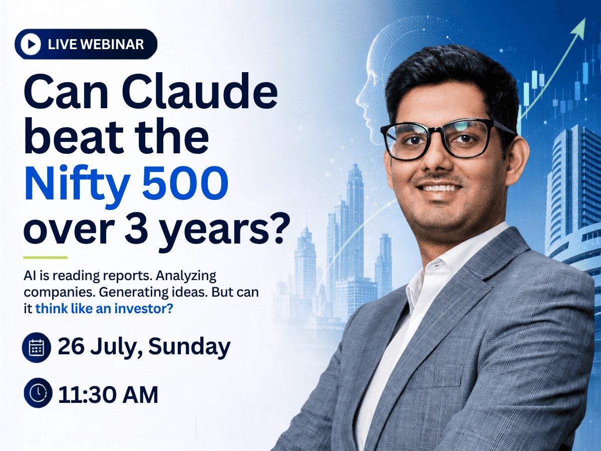 Can Claude beat the Nifty 500 over 3 years?
