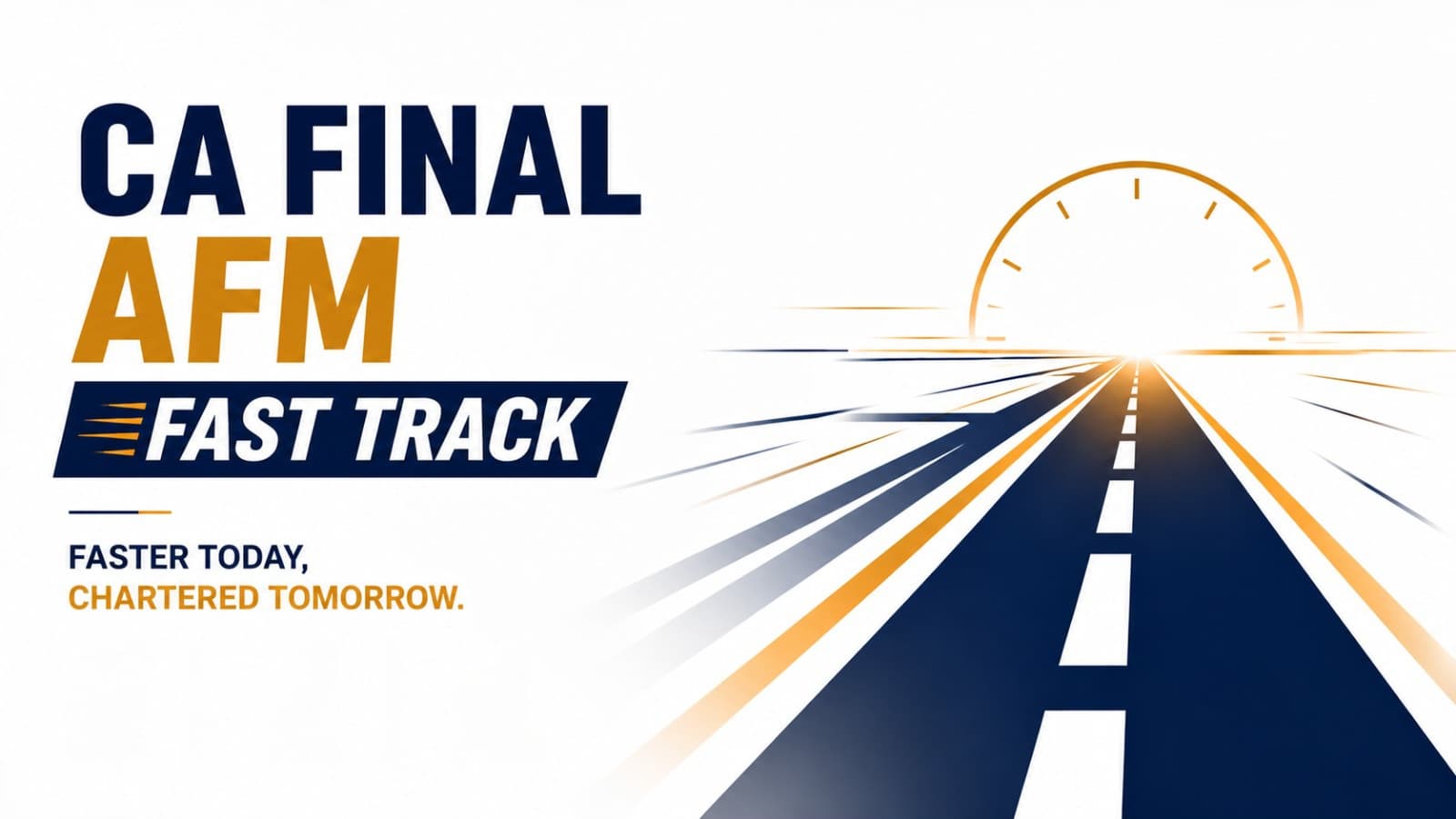CA Final AFM Fast Track Exam Oriented (New Syllabus)