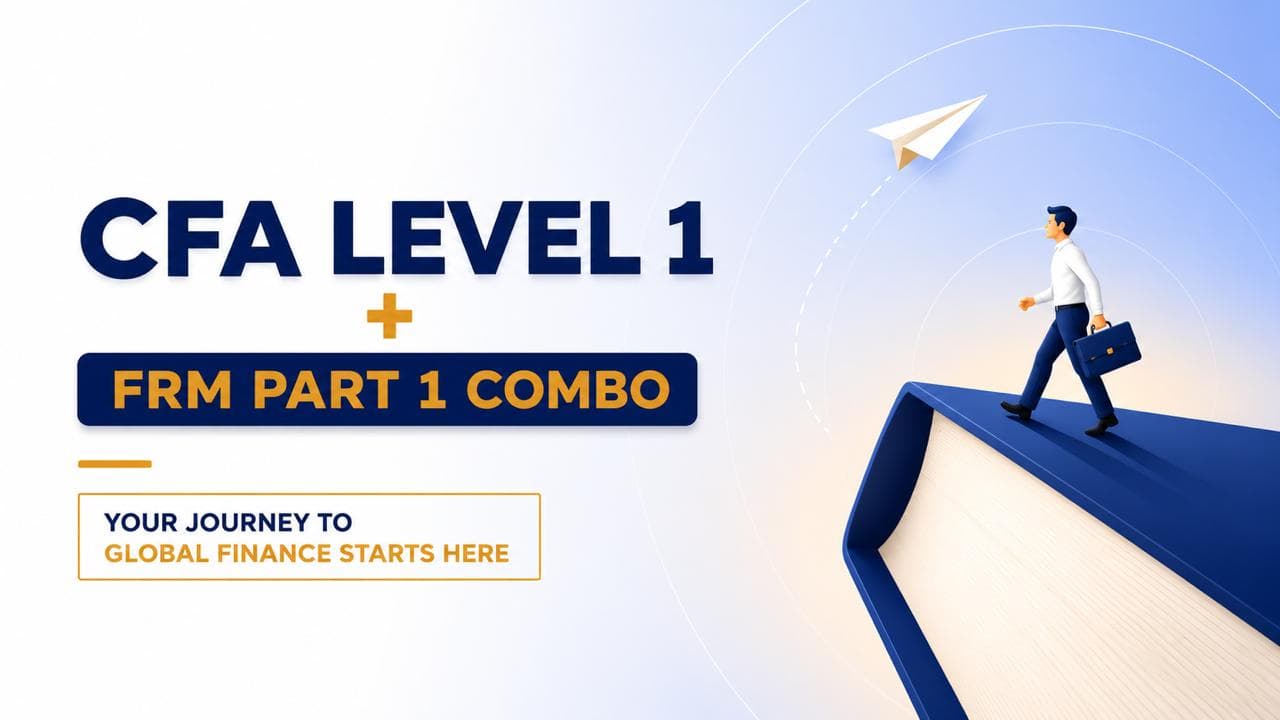 CFA Level 1 Full Immersion + FRM Part 1