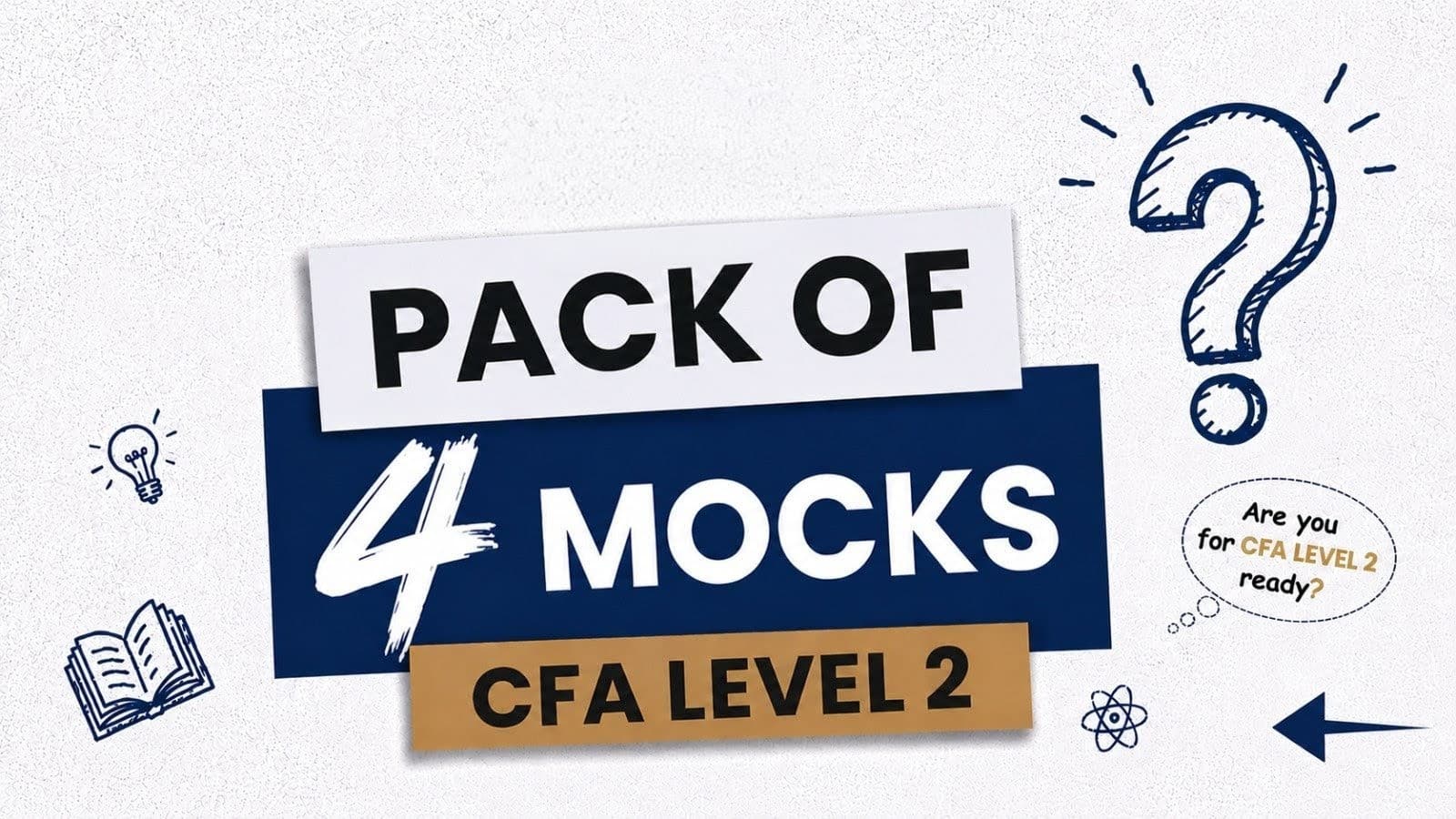 CFA Level 2 Mock Pack of 4